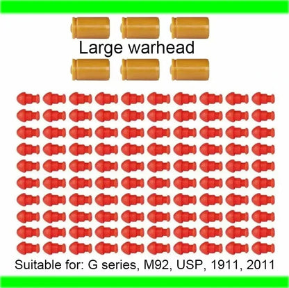 TTI 2011 Pistol Shell Throwing Continuous Firing Blowback Soft Bullet Gun Empty Hanging Birthday Gift