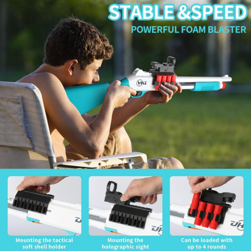 Shell Ejecting Shotgun Toy Gun For Adults Kids