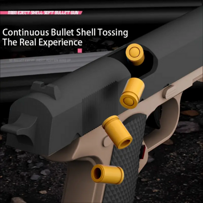 Shell Ejecting Soft Foam Blaster Toy Gun