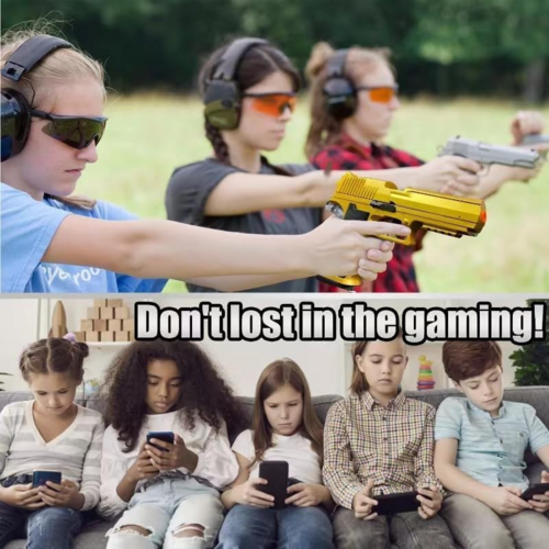 Shooting Games Soft Bullets Toys Enjection Shell Toy Gun