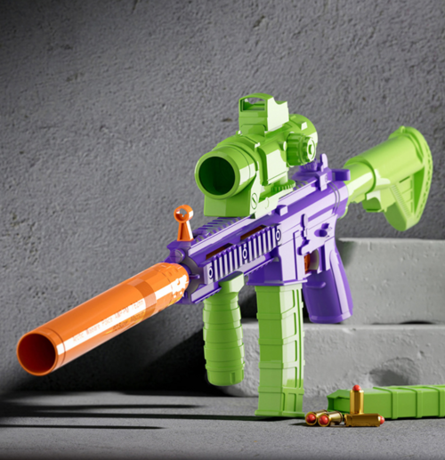 M416 Semi-Auto Soft Bullet Shell Ejection Toy Gun